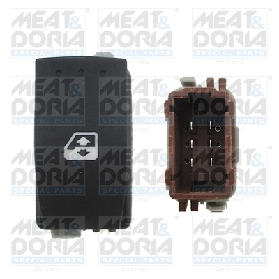 Switch, window regulator